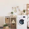 Ganchos de Madeira Fofos de Animais Decoração de Parede Estilo Escandinavo Ins para Quarto de Crianças Ganchos Adesivos de Madeira Alça Armazenamento para Pendurar Roupas