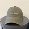 Estilo Coreano Estilo Academia Bordado de Letras Gorra de Pico para Mujer Casual Ala Suave Ala Ancha Hace que la Cara Parezca Más Pequeña Gorra de Béisbol Ropa Callejera de Pareja de Moda
