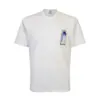 Nuevo Producto de Comercio Exterior: Camiseta de manga corta Casablanca con un cuello redondo único y el logotipo de letra impreso de la Puerta de las Ilusiones