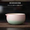 Conjunto de Quatro Peças Rosa Degradê e Verde Matcha, Tigela de Matcha para Cerimônia do Chá da Dinastia Song, Ferramentas para Preparo de Chá, Batedor de Matcha, Colher de Chá, 100 Peças