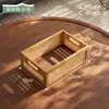 Cesta de Armazenamento para Miudezas com Tampo Tecido de Rattan Sintético Cesta de Exibição de Lanches para Mesa de Escritório Cesta de Armazenamento de Brinquedos Cesta de Armazenamento Alta Aparência Uso Doméstico