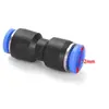 Conector rápido dispositivo de riego automático accesorios adaptador tres vías recto codo conector sistema de riego humidificación enfriamiento