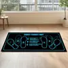 Explosiones transfronterizas tapete para sentadillas etiquetado TEMU generación tapete protector de goma para entrenamiento tapete insonorizante antivibración venta al por mayor para el hogar