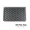Tapete antiderrapante com ornamentos de perfume para carro, tapete de diamante para decoração de carro, produtos de armazenamento em grade, tapete antiderrapante, protetor solar perfurável