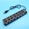 Divisor USB de alta velocidade laptop computador de mesa disco U mouse teclado conversor chaveador 2.0hub hub
