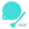 Tampa de Lata de Silicone Personalizada para Conservação de Alimentos de Gato e Cachorro, Tampa de Silicone Três-Em-Um, Ferramenta de Conservação de Alimentos para Animais de Estimação