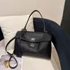 Primavera 2026 Nuevo Estilo Europeo y Americano Simple Gran Capacidad Casual Hebilla de Cierre Bolso Grande de Moda Tendencia Bolso de Hombro Cruzado para Mujer