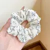 Colección de scrunchies de verano: versátiles ligas coreanas para el cabello, cuerdas para el cabello estilo universitario fresco, accesorios elásticos para el cabello, accesorios para la cabeza para mujeres