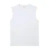 Camiseta interior sin mangas de alta calidad y peso pesado para hombre y mujer, Ropa exterior de verano, Chaleco, Deportes, Camiseta sin mangas de color liso, Prenda base