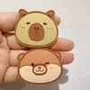 Plástico Blando Cabeza de Animal de Dibujos Animados Agujero Zapato Flor DIY Funda de Teléfono Móvil Taza de Agua Parche Pegatina de Pared Accesorios para el Cabello Accesorios Material Al Por Mayor