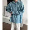Chaqueta casual de manga larga a rayas plisadas, de alta gama, sofisticada y versátil, estilo coreano, a la moda