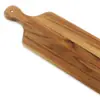 Bandeja de madeira artesanal, tábua de corte de restaurante, utensílios domésticos de cozinha, artesanato de madeira para pendurar, presente de tábua de queijo