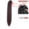 Rabo de Cavalo com Presilha de Cabelo Liso Peruca Rabo de Cavalo Feminino Celebridade da Internet Trança Rabo de Cavalo Alto Natural Cabelo Artificial Rabo de Cavalo Curto Cabelo Médio Longo Rabo de Cavalo Falso