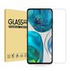 Película templada HD para Moto G52, dos películas de vidrio templado con cubierta de pegamento completo y pantalla de seda resistente.