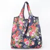 Bolsa de Compras de Supermercado Mediana en Stock, Bolsa de Compras Ecológica Plegable Ligera, Bolsa de Almacenamiento Portátil Tela Oxford 210D