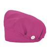 Gorro Hinchado Estampado Algodón Puro Gorro Quirúrgico Europeo y Americano Ajustable Gorro de Enfermera Gorro Sanitario Para Hombres y Mujeres Lindo Gorro Antipolvo de Doctor