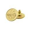 Insígnia de metal esmaltado personalizada de desenho animado broche de gota de cola insígnia comemorativa presente insígnia de liga de zinco personalizada