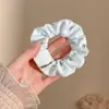 Lazo para el cabello dulce de tamaño grande que no daña el cabello, con estilo perezoso y suave para la cabeza, con lunares, perfecto para el verano