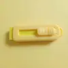 Borrador retráctil color macarrón para estudiantes de primaria, bajo residuo, fácil de borrar, portátil, papelería creativa, recargable