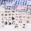 Pegatinas Lindas de Gatito para Diario Dibujos Animados Ins Miau Miau Funda de Teléfono Pegatinas de Decoración Individuales para Estudiantes de Primaria y Secundaria Papelería