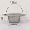 Filtro de cesta para fregadero de mopa, cuenco de cerámica antiguo, pantalla de filtro de apertura poco profunda de acero inoxidable, pantalla de filtro de desagüe para fregadero de mopa