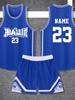 Traje de uniforme de baloncesto para hombre y mujer, camisetas para estudiantes universitarios, entrenamiento de competición, chaleco deportivo, uniforme de equipo A1031