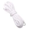 Cuerda Trenzada de Algodón de un Solo Color con Núcleo Envuelto de 4 mm Decoración Manualidades DIY de Cuerda de Algodón Trenzada Joyería Accesorios para Llaveros