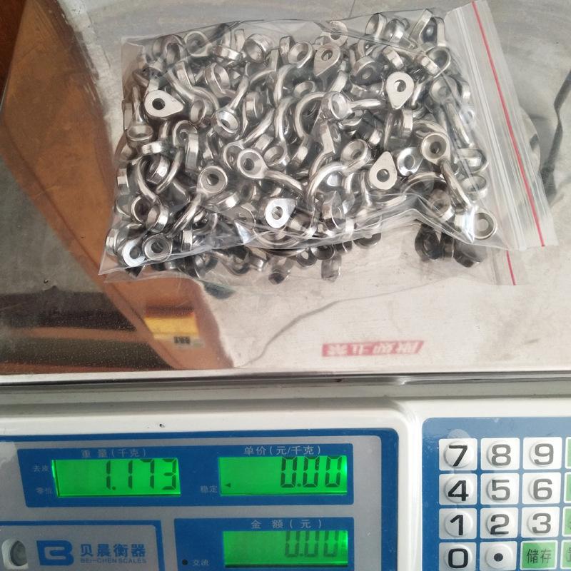 100个驼背扣c型扣重量