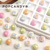 Joias de Contas de Pãozinho Desenho Animado Fofo Materiais DIY Artesanais Série de Itens Pequenos Diários Corrente de Celular Pingente Artesanal