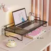 Soporte Elevador para Computadora de Escritorio Estante de Almacenamiento para Escritorio de Oficina Base Elevadora para Pantalla de Monitor Soporte para Laptop para Dormitorio Femenino
