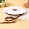 Fita de Poliéster-Algodão Ondulada Dupla Face de 1cm para Caixas de Presente, Brinquedos, Flores, Embalagens de Feriado e Laços Artesanais