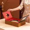 Caja de Empaque para Pastel de Té Caja Vacía Té Pu'Er Té Blanco Viejo de Fuding Caja de Regalo para Té Pu'Er Bingdao 357g Caja de Regalo para Pastel de Té Venta al por Mayor