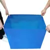Saco Plano Azul Extra Grande Pe Espessado Caixa Plástica para Alimentos Saco Forro Saco de Armazenamento Saco de Filme Plástico para Alimentos de Alta e Baixa Pressão