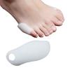 Tamaño de la cubierta del dedo del pie protección del dedo pulgar cubierta superpuesta del dedo pequeño del pie anti-rechinamiento corrección del valgo del dedo del pie fuente de fábrica