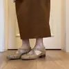 Sandalias romanas huecas vintage estilo francés 2026 verano nicho para mujer, tacón bajo, para exteriores, sandalias de cuero con tira cruzada y velcro