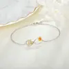 Explosiones de Amazon Collar de Mariposa y Girasol Transfronterizo Moda Joyería para Mujer Regalo de Vacaciones para Novia Venta al por Mayor
