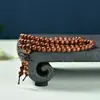 Pulseras de Madera de Durazno Antiguas para Mujeres y Hombres, Madera Pura, Auténticas, Seguras y Protectoras, Madera Natural de Taishan, Pulsera de 108 Cuentas