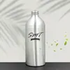 320ml Ml Garrafa de Alumínio Cor Natural com Rosca e Ombro Arredondado Pode Ser Equipado com Tampa de Alumínio para Impressão
