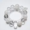 Piano de la Luna Nieve Voladora Cristal Natural Copo de Nieve Fantasma Pulsera Hecha a Mano para Mujeres, Versátil Pulsera Aclarante de Aguamarina Venta al por Mayor