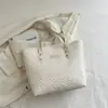 Bolsa de Mão Têxtil para o Trabalho Nova Coleção Primavera/Verão 2024 Bolsa de Ombro/Axila Feminina Coreana Bolsa Tote Versátil