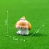 Paisagem em miniatura, filhotes fofos de Beagle e Golden Retriever, acessórios decorativos DIY adoráveis, pequenos enfeites para carros e mesas