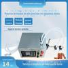 Máquina de enchimento quantitativo semi-automática de 2 cabeças pequena perfume bebida líquido oral suco vinho líquido elétrico lata Máquina