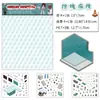 Serie de Pegatinas de Paisajismo Estéreo Microscópico 3D Dibujos Animados Lindos Versión Q Tienda Rompecabezas DIY Pegatinas Impermeables Transfronterizas Venta al por Mayor