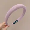 Diadema de lujo ligero sintiendo presión ambiente para el cabello diadema cara femenina accesorio para el cabello de lazo estilo retro Hong Kong pinza para el cabello tocado de alta gama