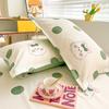 Par de Fundas de Almohada de Algodón Puro, Fundas de Almohada de Algodón Puro para el Hogar de Niños Funda Individual para Relleno de Almohada 48X74Cm Individual Verano 2