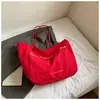 Bolsa Tote Nueva de Verano 2025 Estilo Coreano de Nicho Bolsa de Lona de Gran Capacidad para Mujer Bolso de Mano de Nicho Ins Bolso de Hombro