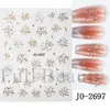 Pegatinas Transfronterizas para Uñas Nuevas Pegatinas de Fuegos Artificiales de Año Nuevo Ins Decoración de Calcomanías para Uñas con Estampado Caliente