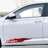 Soprt llama calcomanías para coche personalizadas reflectantes creativas decorativas para rayones de puerta de coche calcomanías para coche eléctrico motocicleta calcomanías