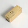 Caja de Cartón Dorada y Plateada, Caja de Empaque Exterior para Cosméticos con Estampado Metálico e Impresión UV, Caja de Regalo, Caja de Color para Productos de Salud