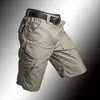 Marca Independiente Verano 2026 Pantalones Tácticos Holgados para Hombre con Múltiples Bolsillos, Diseño de Ropa de Trabajo, Pantalones Cortos Deportivos Geniales de Cinco Puntos al por Mayor